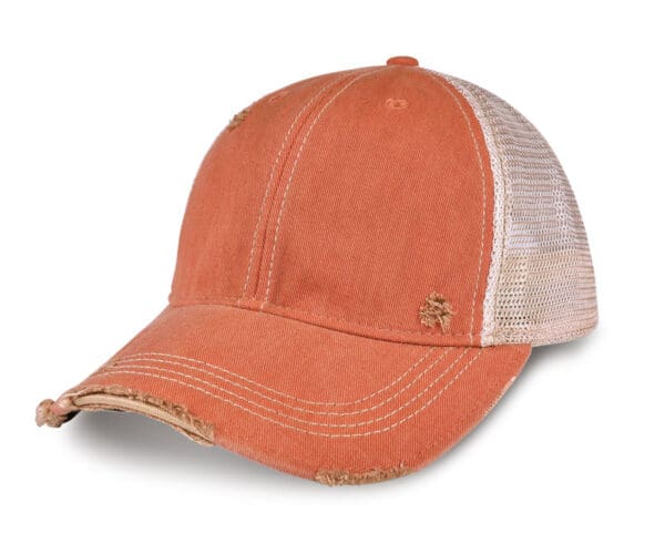 ODM Distressed 6 Panel Hat - Image 10