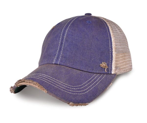 ODM Distressed 6 Panel Hat - Image 13