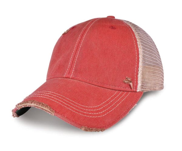 ODM Distressed 6 Panel Hat - Image 14