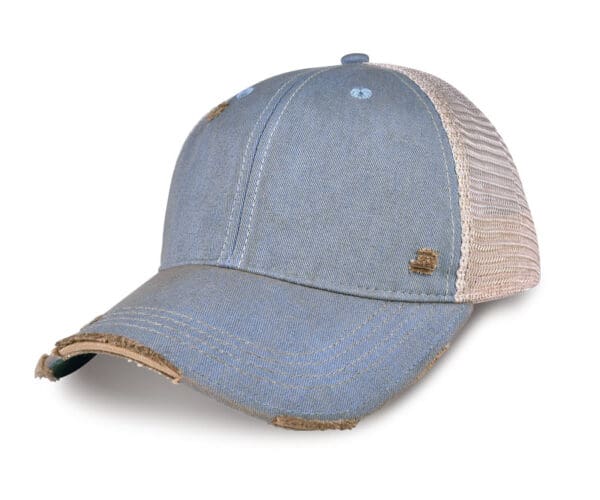 ODM Distressed 6 Panel Hat - Image 16