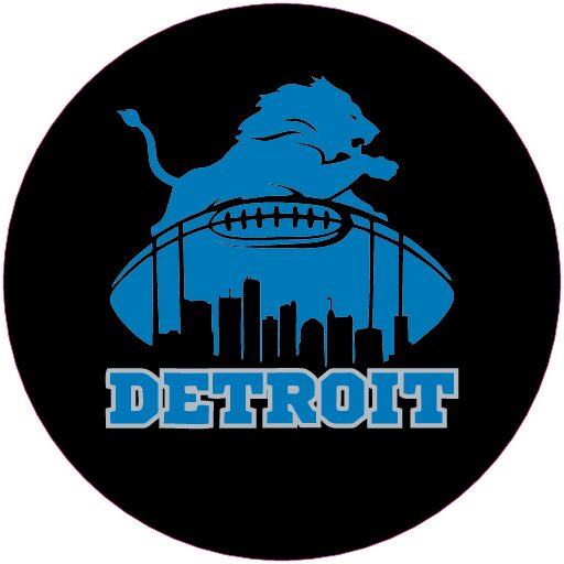 Detroit Lions City Scape DECAL