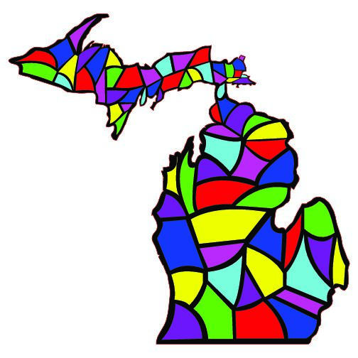 State of Michigan Mosaic